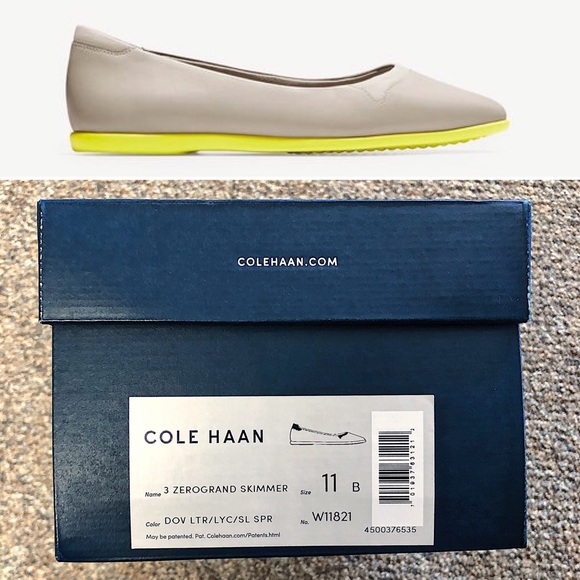 SOLD โ NIB Cole Haan ZERรGRAND Skimmer Flat - Picture 6 of 6